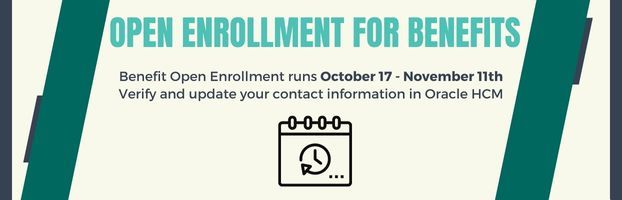 Open Enrollment Starts October 17th
